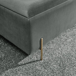 Mystica Ottoman Storage Bench - Grey