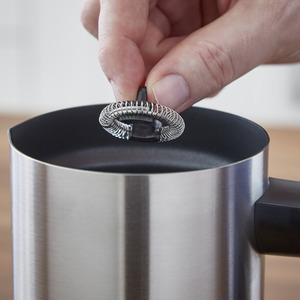 Morphy Richards Stainless Steel Milk Frother - Silver by Morphy Richards