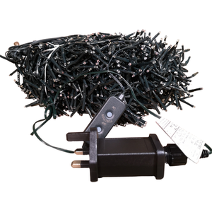LED Multi Function Cluster Christmas Lights with Timer Facility - Multicolour by Samuel Alexander