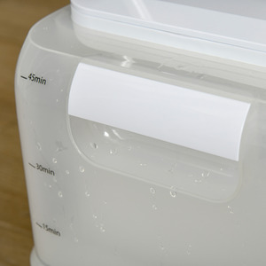 HOMCOM Upright Garment Clothes Steamer with 6 Steam Setting and 1.7L Water Tank - White by HOMCOM