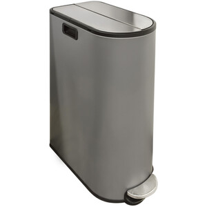 Living Solutions Butterfly Recycle Bin - Grey