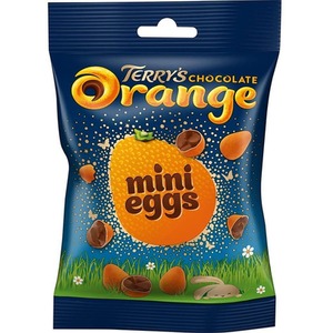 Terrys Chocolate Orange Mini Eggs 4 Pack - Blue by Sweet Things