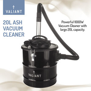 Valiant Ash Vacuum Cleaner 1000W 20 Litre - Black by Valiant