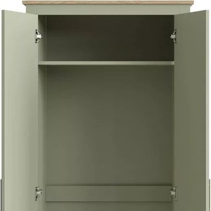 3 Piece Bedroom Set Wardrobe Bedside Table and 4 Drawer Chest of Drawers - Sage Green by Wyld and Coco