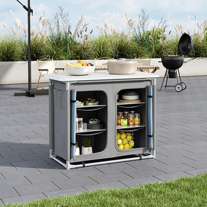 Portable Outdoor Kitchen Storage by Garden Sanctuary