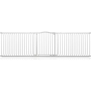 Curved Top Safety Gate - Matt White / 271cm - 280cm by Safetots
