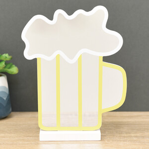 Beer Infinity Light - Yellow and Cool White