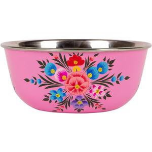 Pansy Picnic Bowl - 21.5cm - Raspberry Pansy / 16.5cm by Billy Can