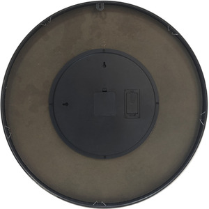 Vanity Living Silver and Gold Wall Clock with Gear Design - Silver by Vanity Living