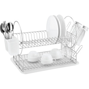 Catania Range Dish Drainer Range - Silver by Casa