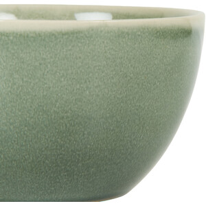 Juniper Reactive Glaze Green Bowl - Green
