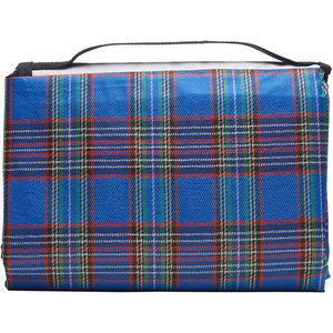 Portable Checked Stripe Outdoor Picnic Blanket by Livingandhome