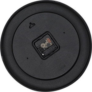 12-Inch Non-Ticking Battery-Operated Wall Clock - Black by Livingandhome