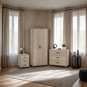 Oliver Trio Set - Light Oak Effect by Seconique