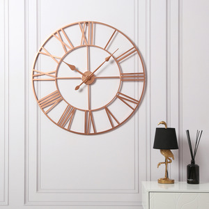 Skeleton Wall Clock - Copper by Home Garden Direct