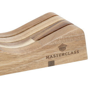 MasterClass Wooden Knife Holder for Drawer - Brown by MasterClass