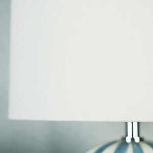 Roisin Table Lamp - Blue and White