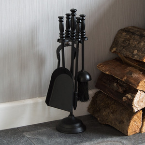 5 Piece Malham Companion Set - Black by Vida Designs