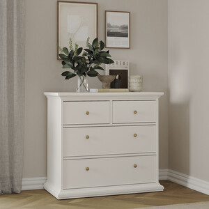 Paris 3 Piece Bedroom Set - White