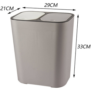 2 In 1 Kitchen Sorting Waste Bin by lifeideas