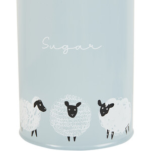 Set of 3 Highland Flock Storage Canisters - Grey