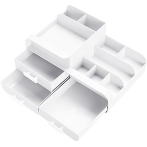 Versatile Makeup Organiser Box with Drawers by Livingandhome