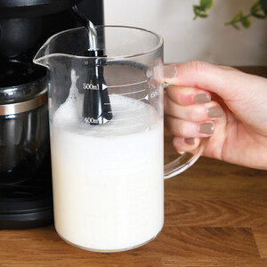 3.5 Bar Coffee Machine with Frothing Function - Black by My Kitchen