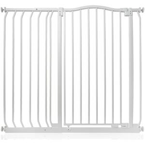 Extra Tall Curved Top Safety Gate - Matt White / 107cm - 116cm by Safetots