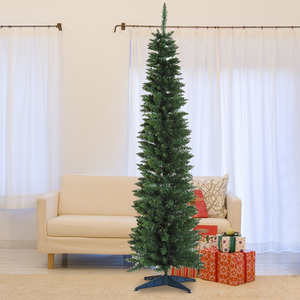 HOMCOM 6ft Artificial Pine Christmas Tree - Green by HOMCOM