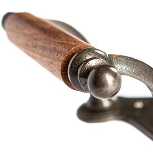 W180mm Industrial Toilet Roll Holder Raw - Raw by Hammer and Tongs