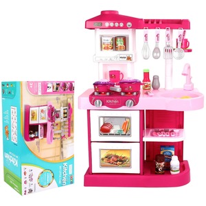 Kitchen Play Set with Lights and Sound by deAO