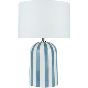 Roisin Table Lamp - Blue and White
