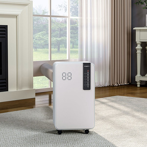 Auto-Off Coloured LED Quiet Dehumidifiers by Livingandhome
