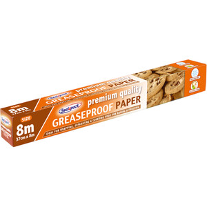 8m Greaseproof Paper by Sealapack