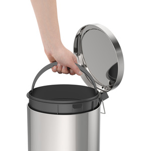 Tramontina Stainless Steel Pedal Bin - Silver / 30l by Tramontina