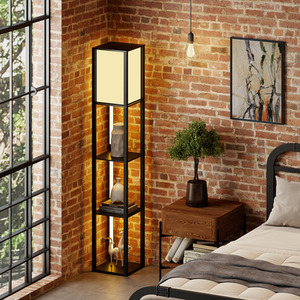 Modern Floor Lamp - Black by Costway