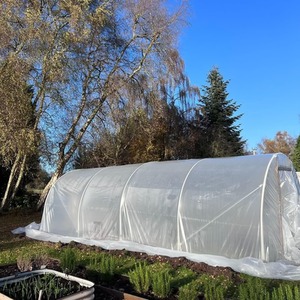 10ft Straight Sided Polytunnel Kit, Heavy Duty Professional Greenhouse by Direct Polytunnels