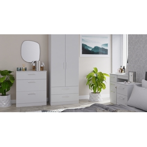 Devon Ready Assembled 3 Piece Bedroom Set