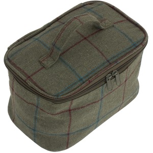 Small Green Tweed Cooler Bag - Green by Red Hamper