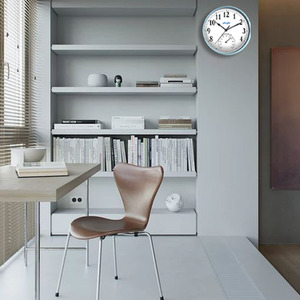 Tub Wall Clock with Thermometer by Audlee