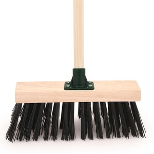 PVC Broom and Handle - Black by Charles Bentley