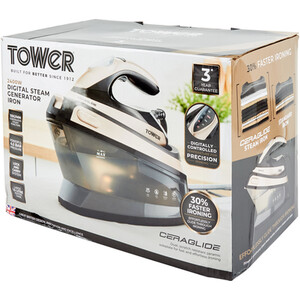 Tower CeraGlide Digital Steam Generator Iron by Tower