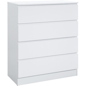 3 Piece Furniture Set Chest of Drawers Bedside Tables Birlea Oslo - White by Birlea