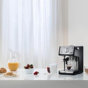 DeLonghi Compact Traditional Espresso Coffee Machine - Black by DeLonghi