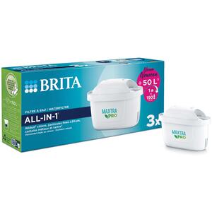 Brita MAXTRA PRO All-in-1 Water Filter Cartridge 3 pack - White by Brita