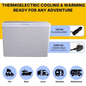 Koolatron 12V Electric Cool Box - Grey by Koolatron