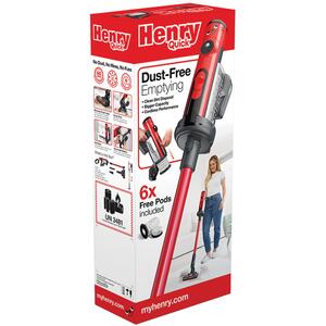 Henry Quick Vacuum Cleaner - Red by Numatic International