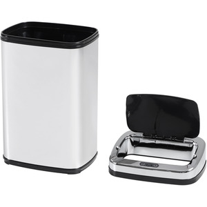 HOMCOM 30L Automatic Kitchen Bin - Silver by HOMCOM