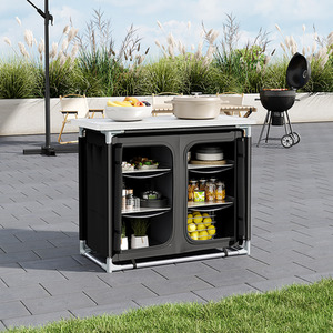 Portable Outdoor Kitchen Storage by Garden Sanctuary