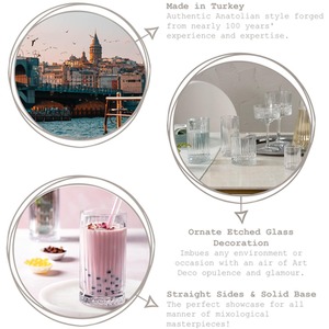 Elysia Highball Glasses - Clear / 0.435l / 8 / 435ml / 12 by Pasabahce